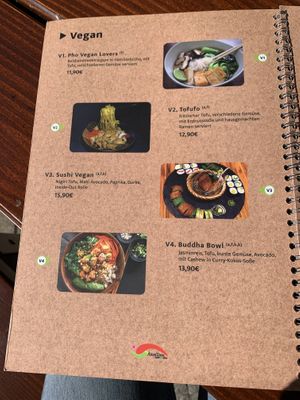 Veganes Menü at Asia Town in Schwerin