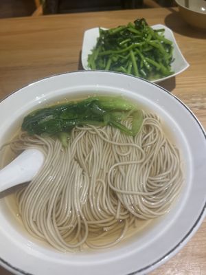 Noodles are 8 yuan!   at Even Noodles Sing 碗阳春 in Shanghai
