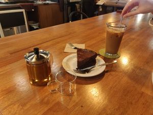 Cozy spot for a rainy Seoul day at Halt in Seoul