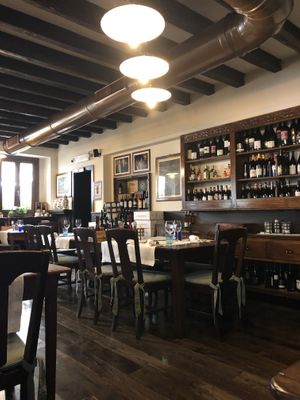 Inside at Hostaria Alla Tavernetta in Udine