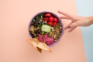 Buddha Bowl at Mama Bowl in Istanbul