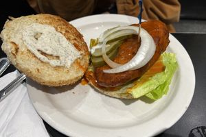   at Champs Diner in Brooklyn