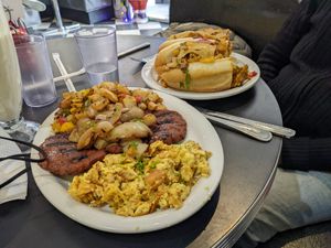  at Champs Diner in Brooklyn