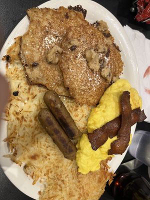breakfast slam (Just Egg instead of tofu scramble)  at Champs Diner in Brooklyn