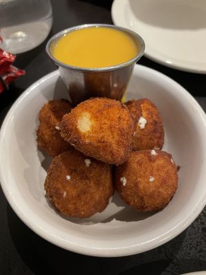 Jalapeño poppers  at Champs Diner in Brooklyn