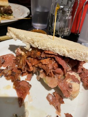 Reuben  at Champs Diner in Brooklyn