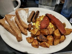 Vegan slam, YUM! at Champs Diner in Brooklyn