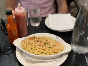 Baked Mac n’ Cheese at Champs Diner in Brooklyn