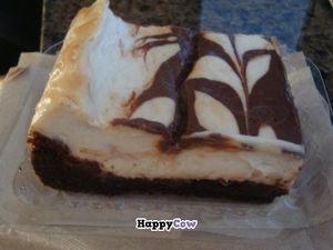 cheesecake brownie at Champs Diner in Brooklyn