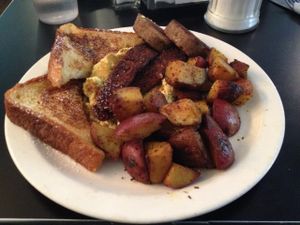 French Toast Slam at Champs Diner in Brooklyn