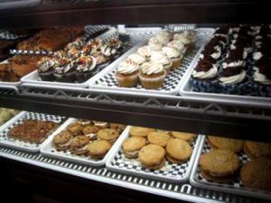Desserts at Champs Diner in Brooklyn