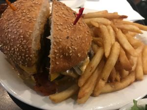 Double trouble at Champs Diner in Brooklyn