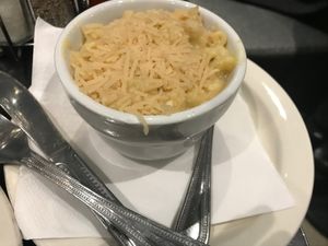 Kids Mac and cheese  at Champs Diner in Brooklyn