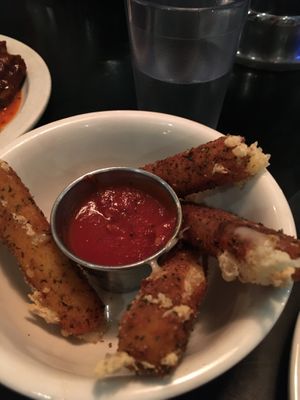 Mozz sticks. So good!  at Champs Diner in Brooklyn