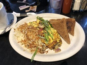 Hippie slam at Champs Diner in Brooklyn