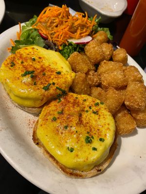 Benedict! at Champs Diner in Brooklyn