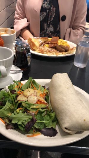 Burito at Champs Diner in Brooklyn