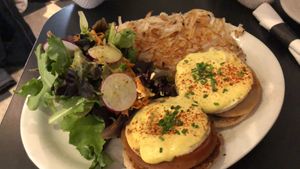 Amazing at Champs Diner in Brooklyn