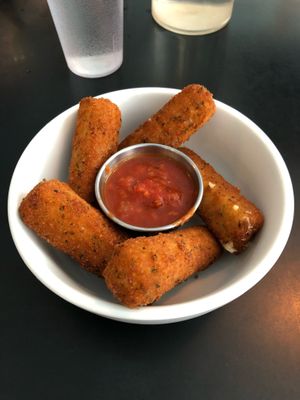 Mozzarella sticks at Champs Diner in Brooklyn