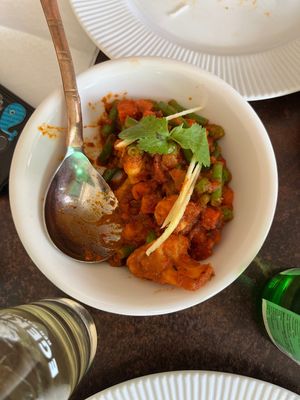 Grøntsagsret  at Pippali in Herlev