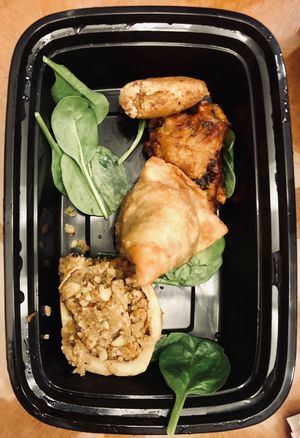 Assorted veggie platter  at Ambrosia India Bistro in Monterey