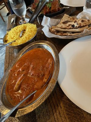 Vegan butter chicken   at Ambrosia India Bistro in Monterey