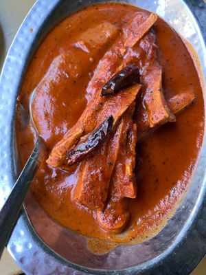 Vegan Butter Chicken at Ambrosia India Bistro in Monterey