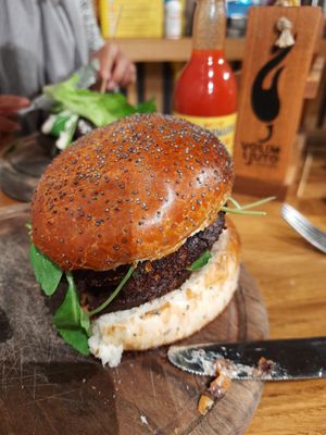 Great customer service and the food was super tasty. Would definitely eat here again. at Submarine Burgers in Zadar