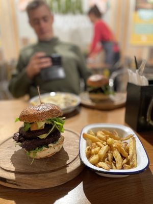 I had also classic chips and my partner got truffle chips. Both delish!  at Submarine Burgers in Zadar