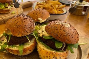   at Submarine Burgers in Zadar