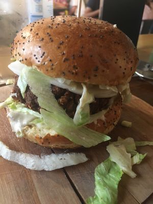 Burger at Submarine Burgers in Zadar