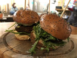   at Submarine Burgers in Zadar