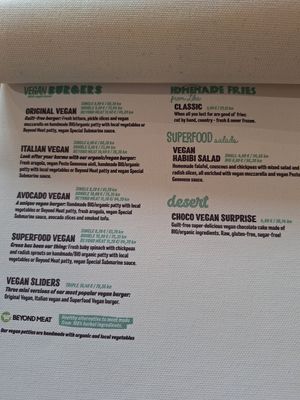  at Submarine Burgers in Zadar