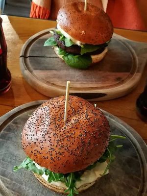 Burger. at Submarine Burgers in Zadar