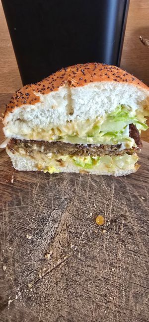 Vegan Original Burger at Submarine Burgers in Zadar
