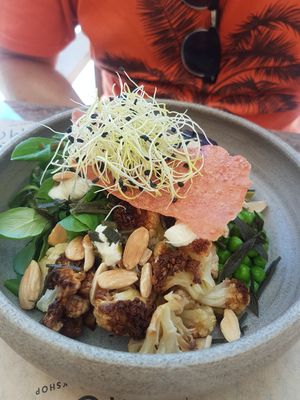 Peru bowl at Almond in Paros