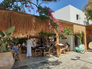 Exterior at Almond in Paros