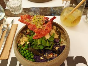 Peru bowl €10.40 at Almond in Paros