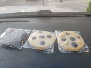 Vegan cookies at AZKA Healthy Desserts in Amman