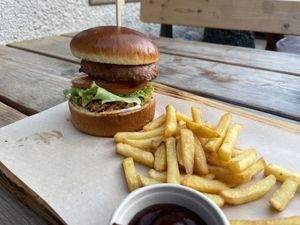 Beyond burger   at Restavracija Kramar in Bohinjsko Jezero