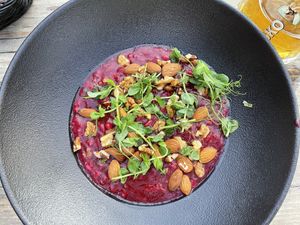Vegan risotto   at Restavracija Kramar in Bohinjsko Jezero
