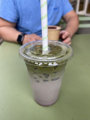 Blueberry matcha   at MIIKO in Poole