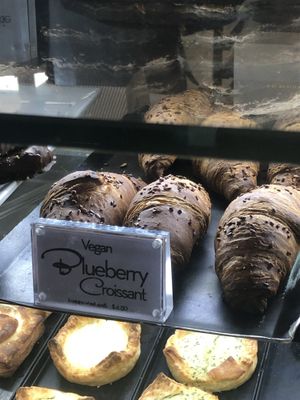 Vegan blueberry croissant   at The French Workshop in Bayside