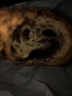 Vegan blueberry croissant 
  at The French Workshop in Bayside