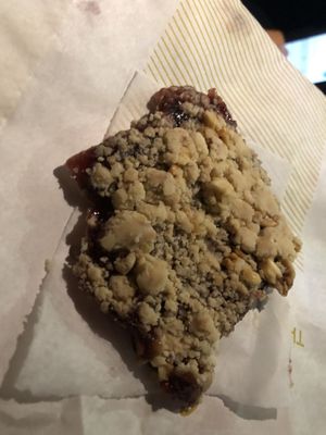 Vegan gluten free peanut butter bar   at The French Workshop in Bayside