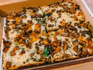 Vegan fall pie at Square Pie Guys in Oakland