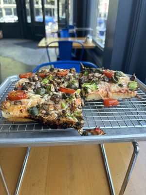   at Square Pie Guys in Oakland