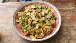 Singapore Fried Rice at GAMI Palomino in La Guajira