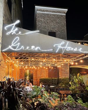 Outdoor patio  at The Green House in Wilmington