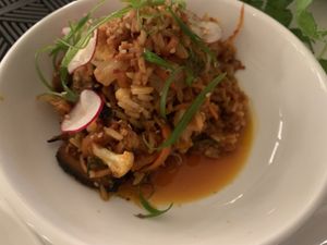 Peruvian fried rice  at The Green House in Wilmington